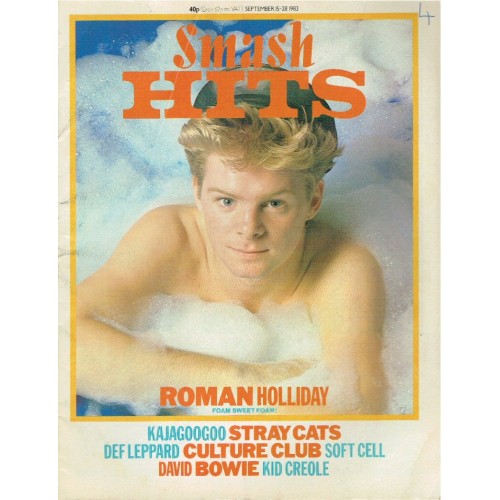Smash Hits Magazine - 1983 15/09/83 (Roman Holliday Cover)