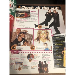 Smash Hits Magazine 15th November 2000 