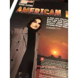 Smash Hits Magazine 15th November 2000 