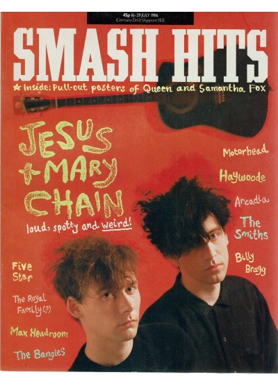 Smash Hits Magazine 16th July 1986 