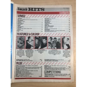 Smash Hits Magazine - 1983 18/08/83