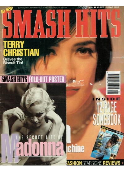 Smash Hits Magazine - 1992 19/02/92 (Martika Cover)