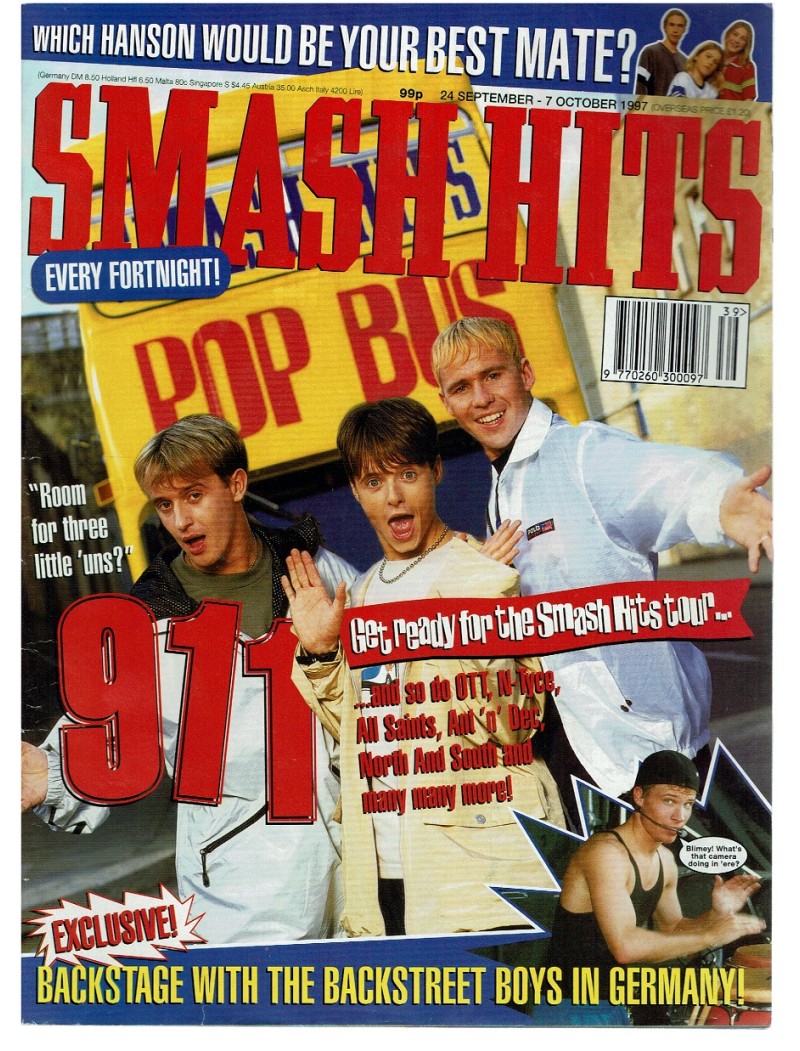 Smash Hits Magazine - 1997 24/09/97