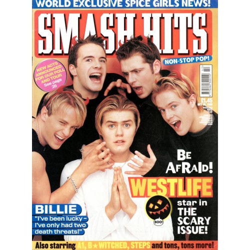 Smash Hits Magazine - 1999 20th October 1999