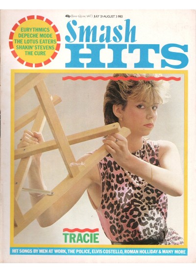 Smash Hits Magazine - 1983 21/07/83
