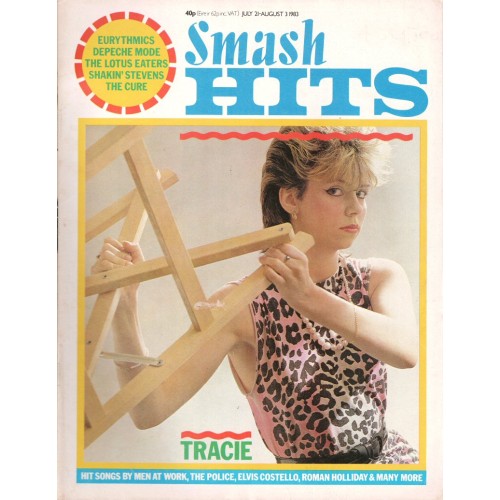 Smash Hits Magazine - 1983 21/07/83