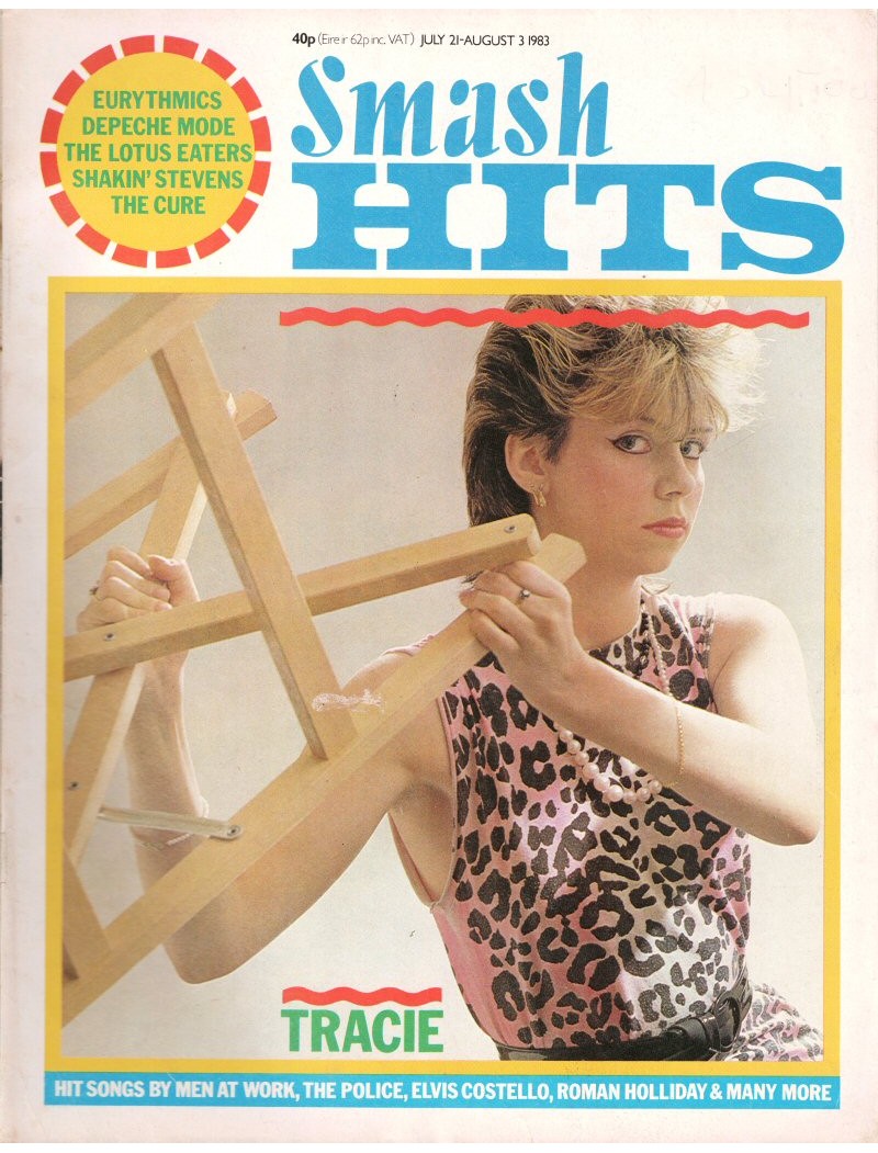 Smash Hits Magazine - 1983 21/07/83 Smash Hits Magazine - 1983 21/07/83