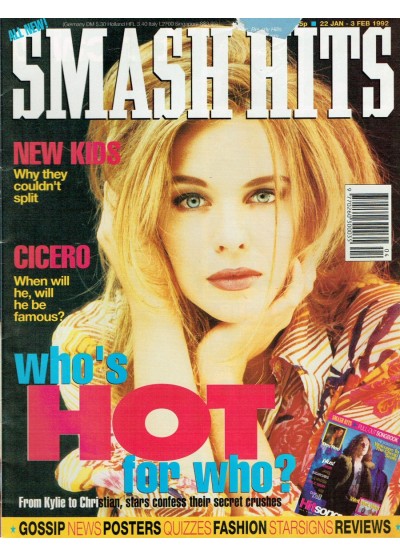 Smash Hits Magazine - 1992 22/01/92 (Kylie Minogue Cover)