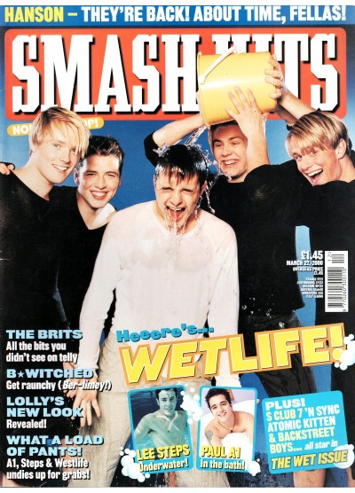 Smash Hits Magazine - 2000 22nd March 2000