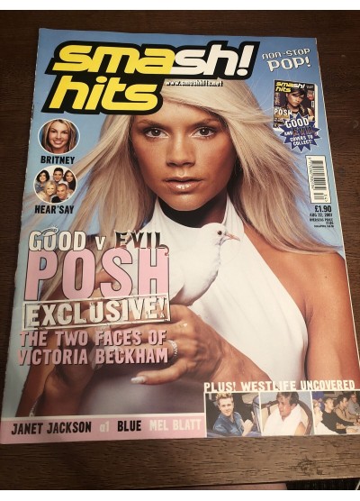 Smash Hits Magazine - 2001 22/08/01