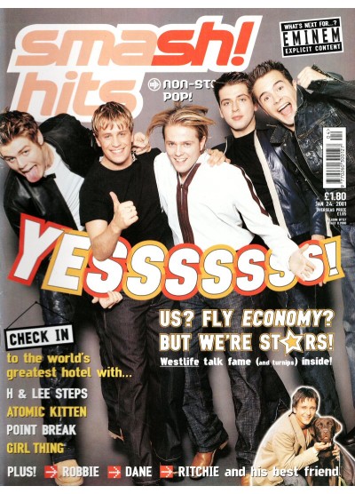 Smash Hits Magazine 24th January 2001