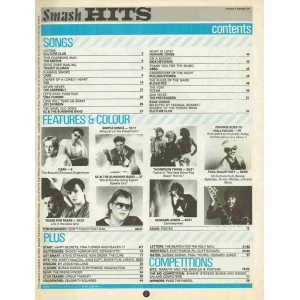 Smash Hits Magazine - 1983 24/11/83