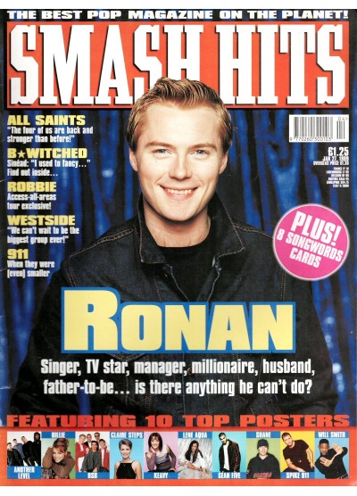 Smash Hits Magazine - 1999 27th January 1999