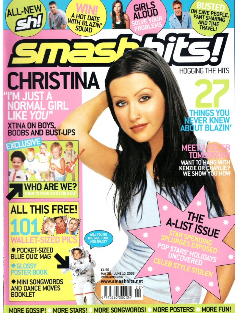 Smash Hits Magazine 28th May 2003 Smash Hits Magazine 28th May 2003