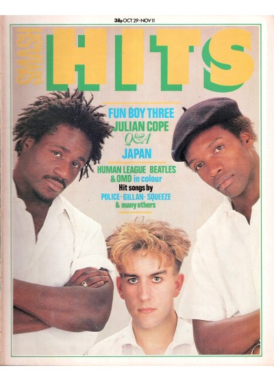Smash Hits Magazine - 1981 29/10/81