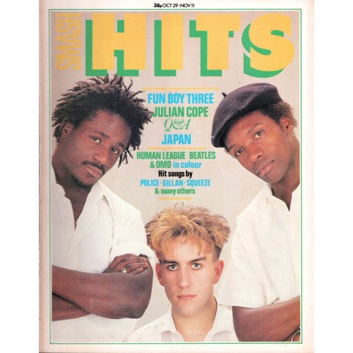 Smash Hits Magazine - 1981 29/10/81