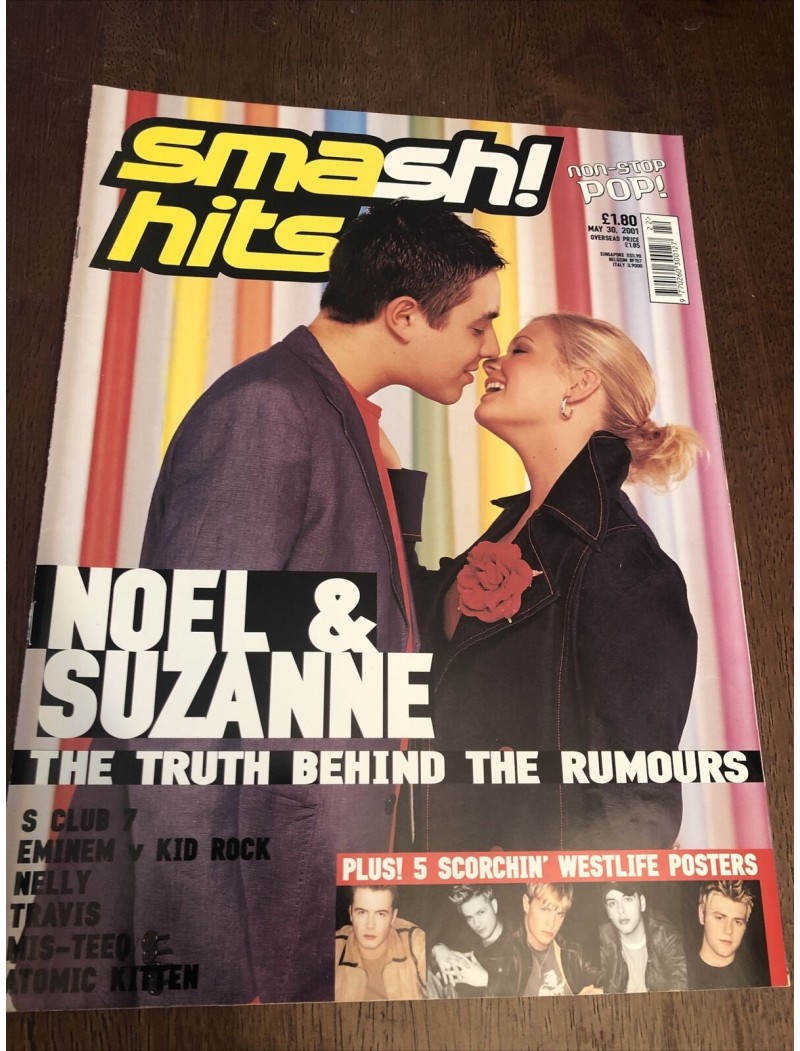 Smash Hits Magazine 30th May 2001