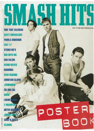Smash Hits Magazine Poster Book - Take That
