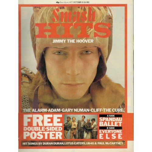 Smash Hits Magazine - 1983 13/10/83 (Jimmy the Hoover)