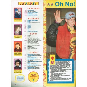 Smash Hits Magazine 20th February 1991 (Donnie Wahlberg Cover)