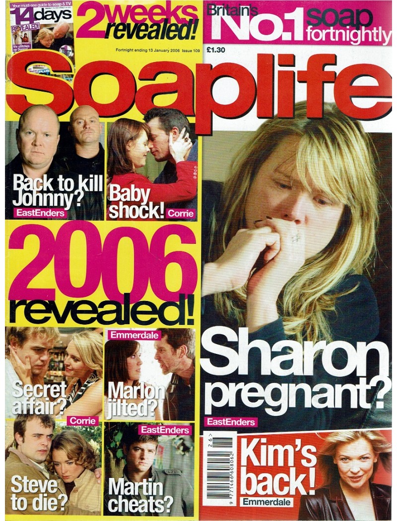 Soaplife Magazine Issue 109 31st December 2005