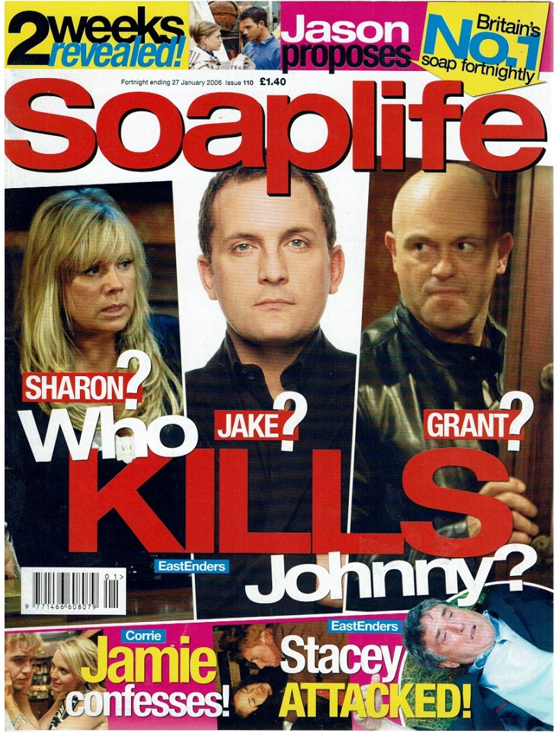 Soaplife Magazine Issue 110 14th January 2006