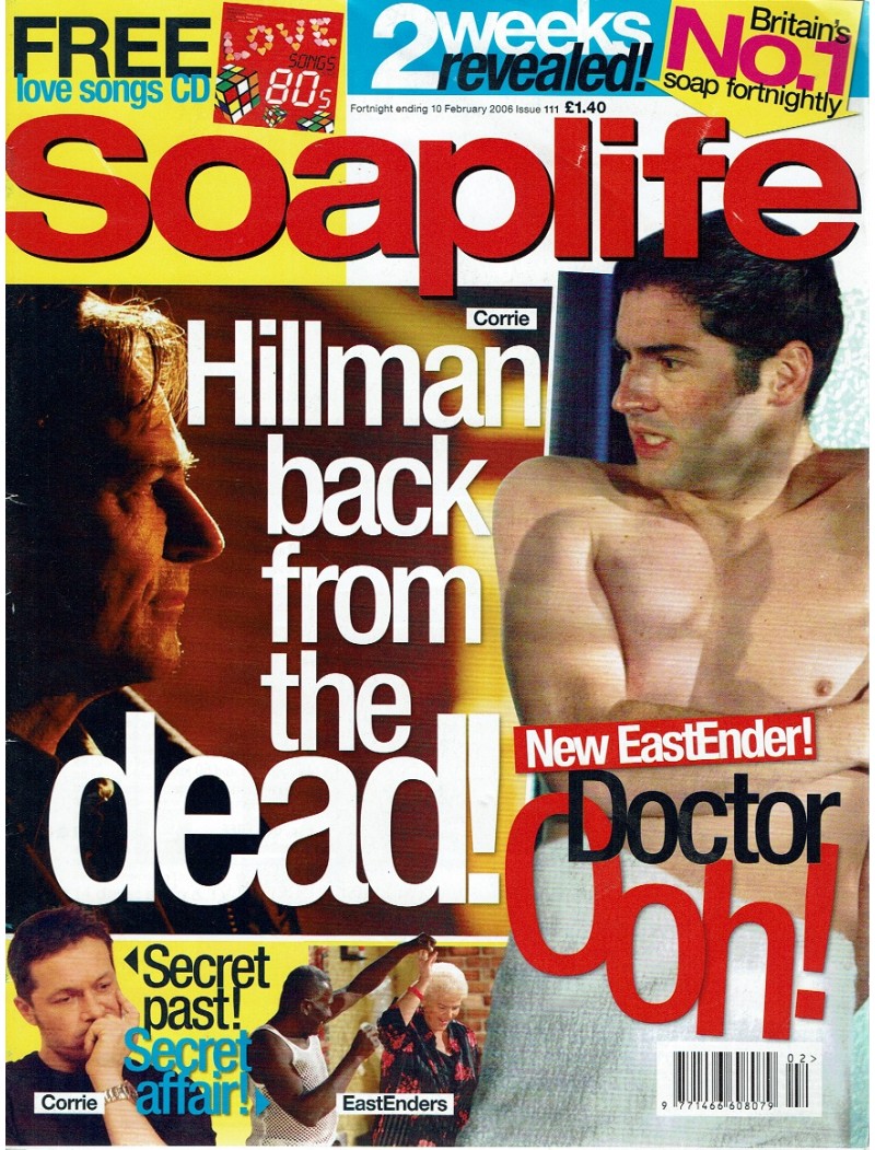 Soaplife Magazine Issue 111 28th January 2006