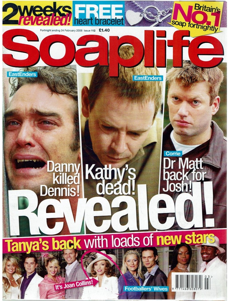 Soaplife Magazine Issue 112 11th February 2006
