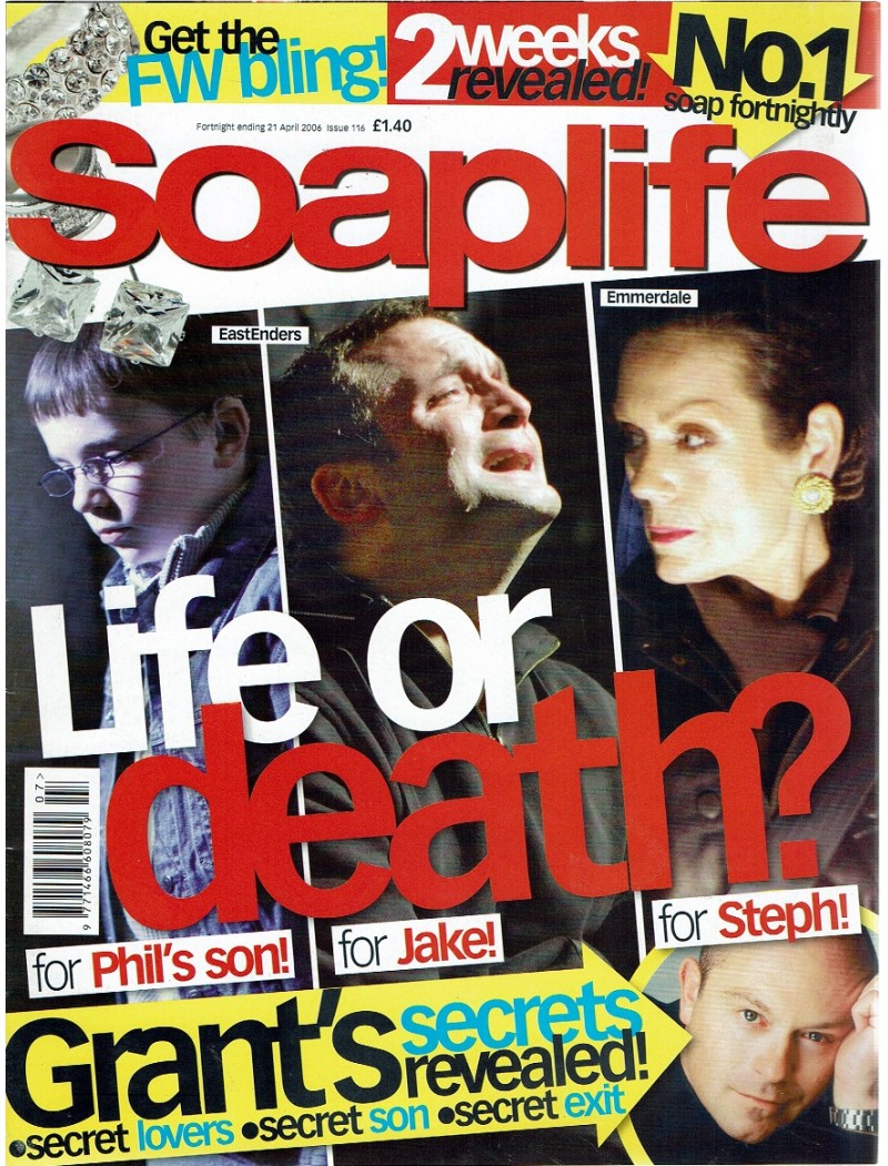 Soaplife Magazine Issue 116 8th April 2006