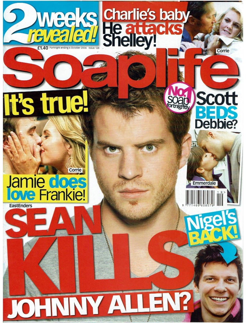 Soaplife Magazine Issue 128 23rd September 2006