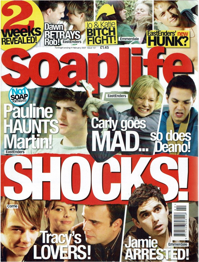 Soaplife Magazine Issue 137 27th January 2007