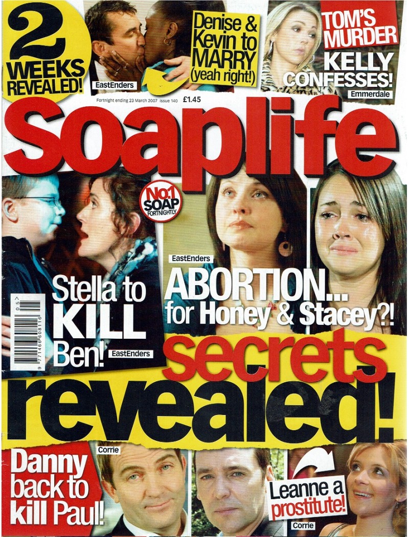Soaplife Magazine Issue 140 10th March 2007