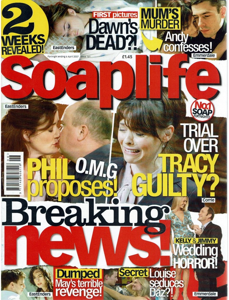 Soaplife Magazine Issue 141 24th March 2007