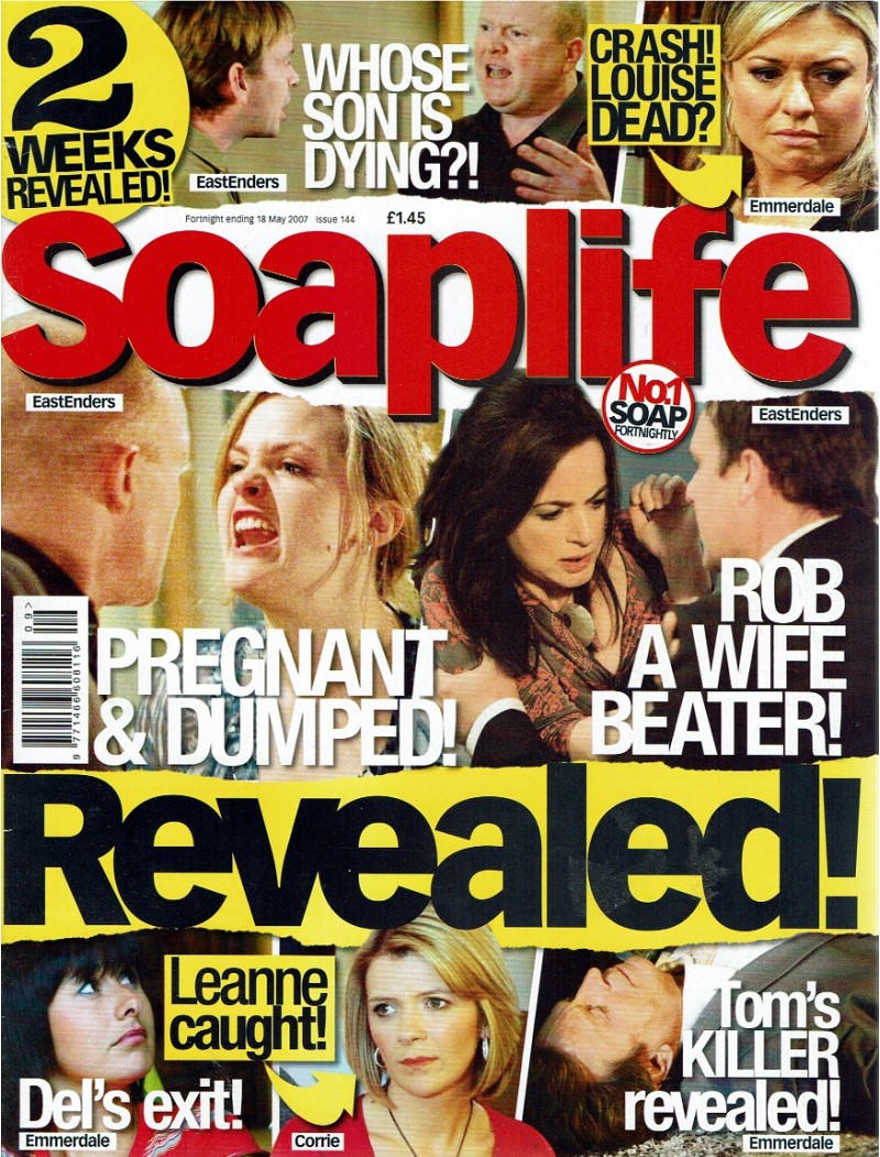 Soaplife Magazine Issue 144 5th May 2007