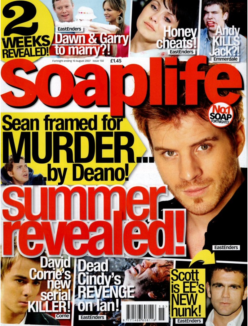 Soaplife Magazine Issue 150 10th August 2007