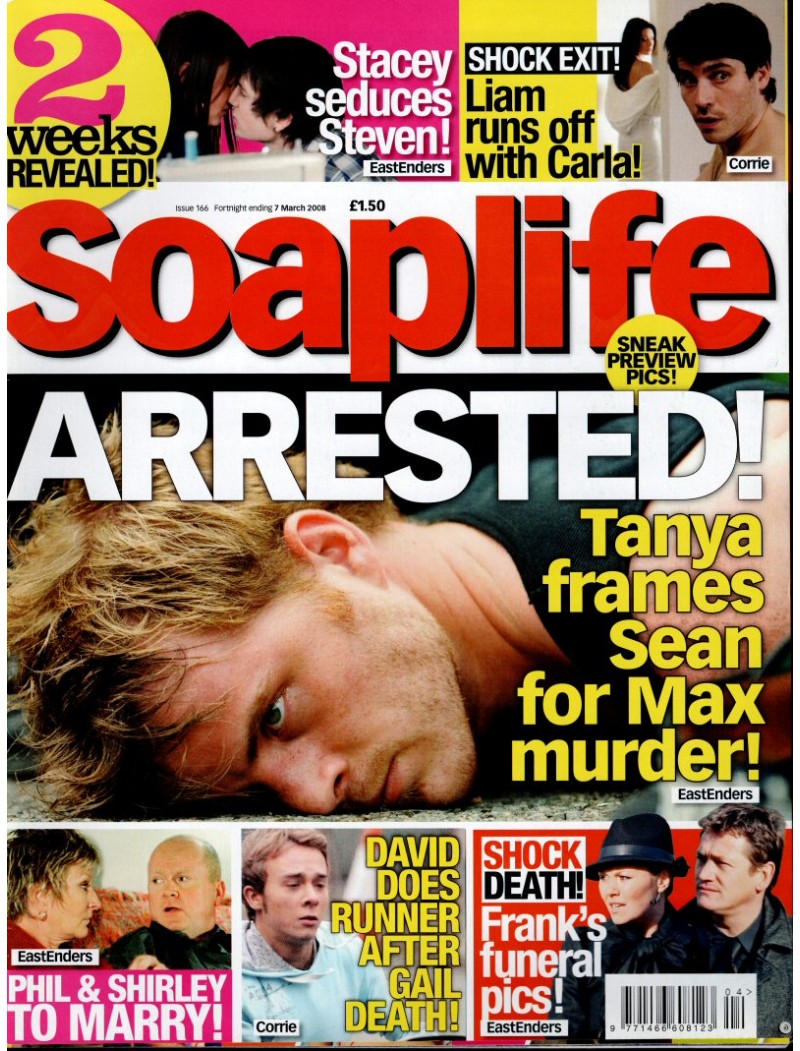 Soaplife Magazine Issue 166 7th March 2008