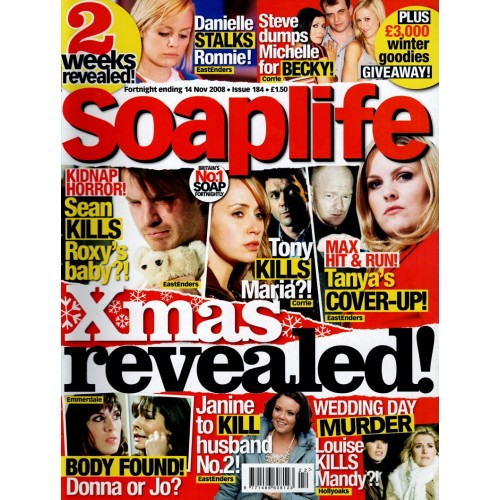 Soaplife Magazine - 184 - 14/11/08