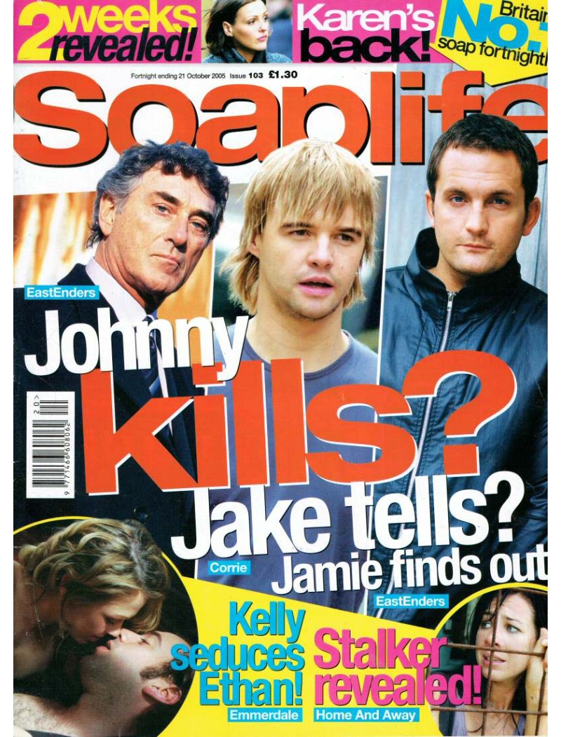Soaplife Magazine - 103 - 21/10/0505 Soaplife Magazine - 103 - 21/10/0505