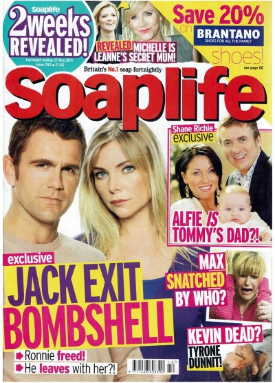 Soaplife Magazine Issue 250 14th May 2011