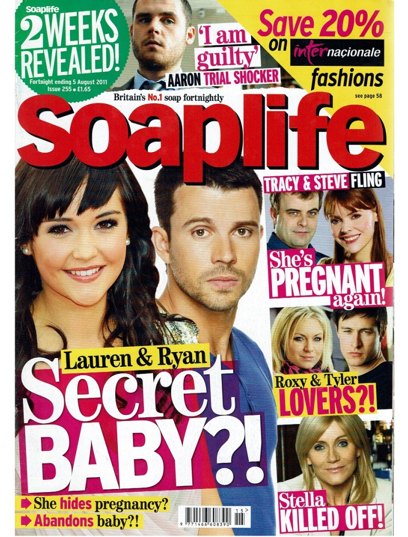 Soaplife Magazine Issue 255 23rd July 2011