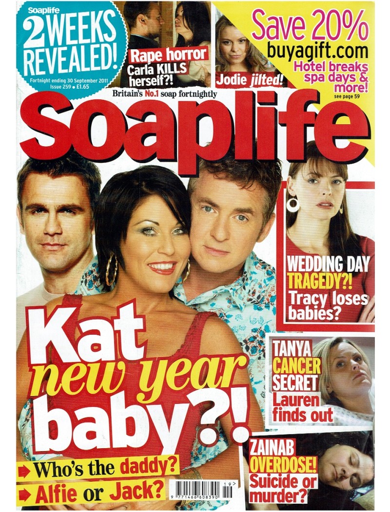 Soaplife Magazine Issue 259 17th September 2011