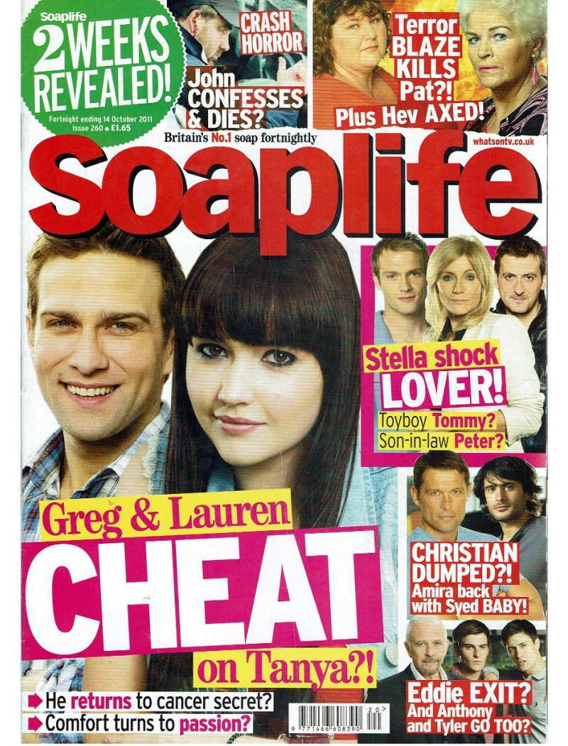 Soaplife Magazine Issue 260 1st October 2011