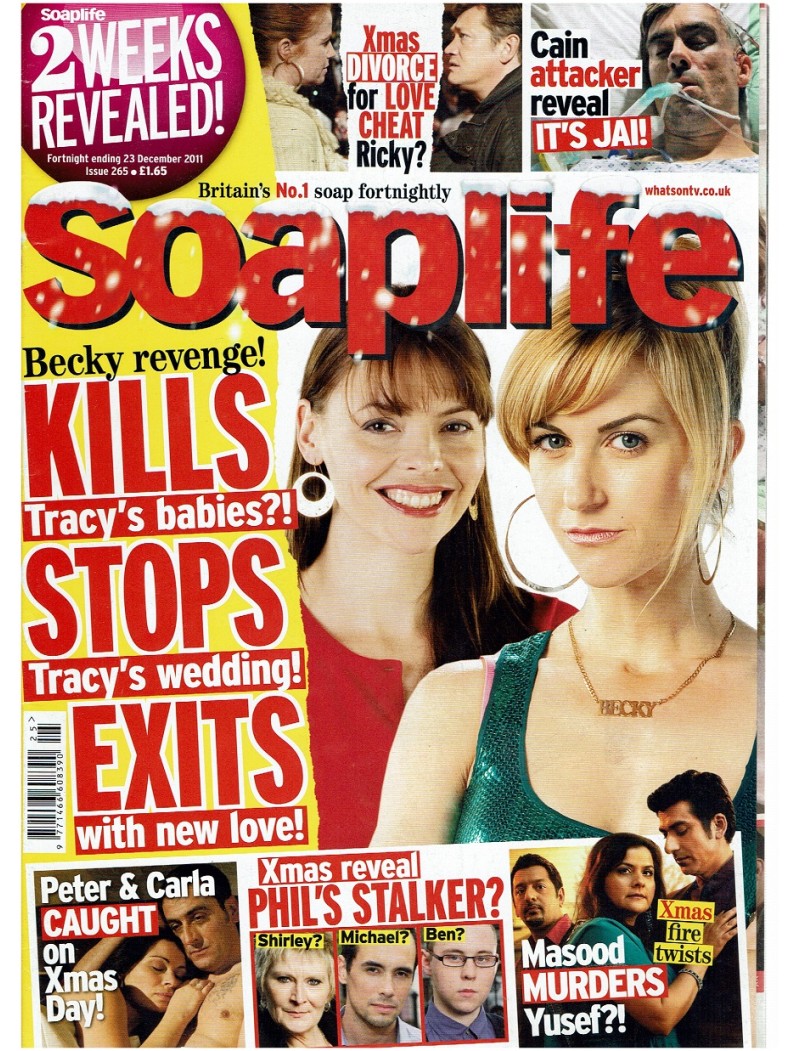 Soaplife Magazine Issue 265 10th December 2011