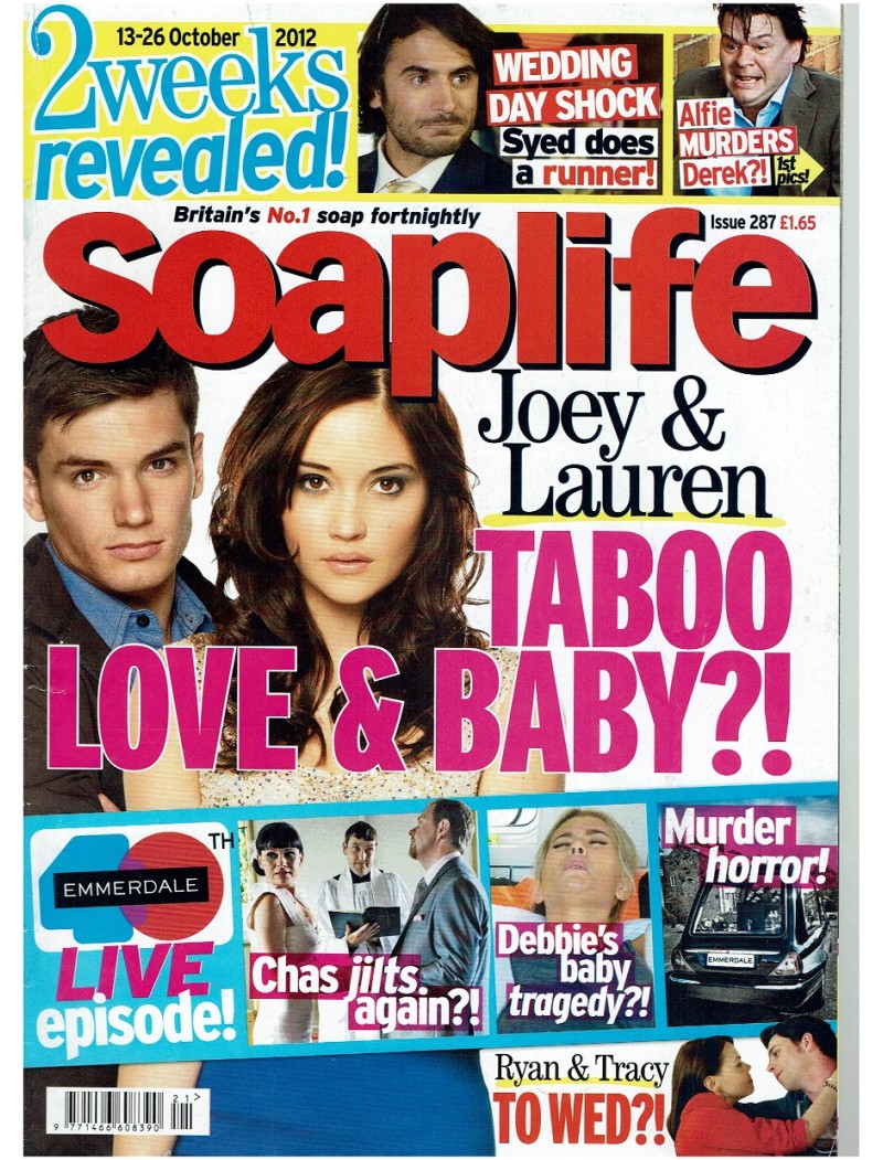 Soaplife Magazine - 287 - 13/10/2012