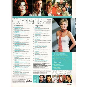 Soaplife Magazine Issue 29 7th December 2001
