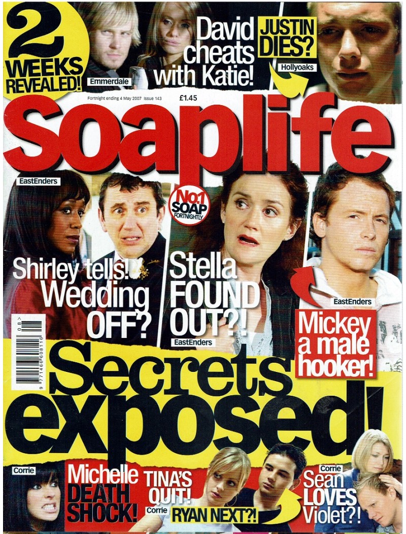 Soaplife Magazine Issue 143 21st April 2007