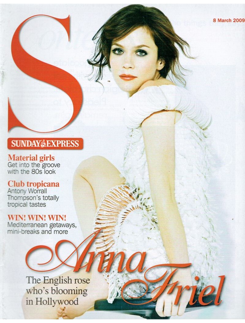 Sunday Express Magazine 2009 08/03/09 Anna Friel Sunday Express Magazine 2009 08/03/09 Anna Friel