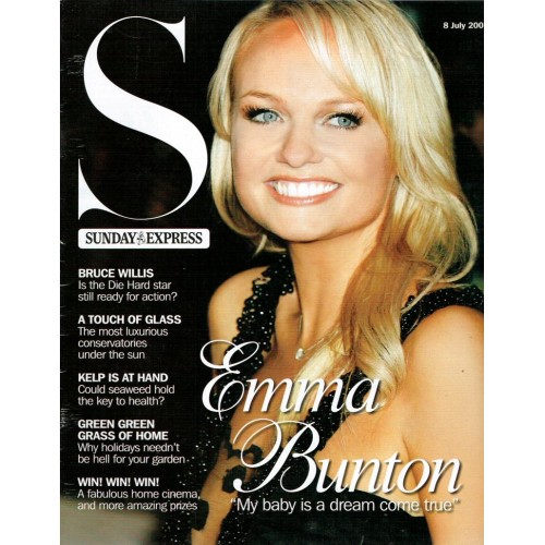 Sunday Express Magazine 2007 08/07/07 Emma Bunton Spice Girls