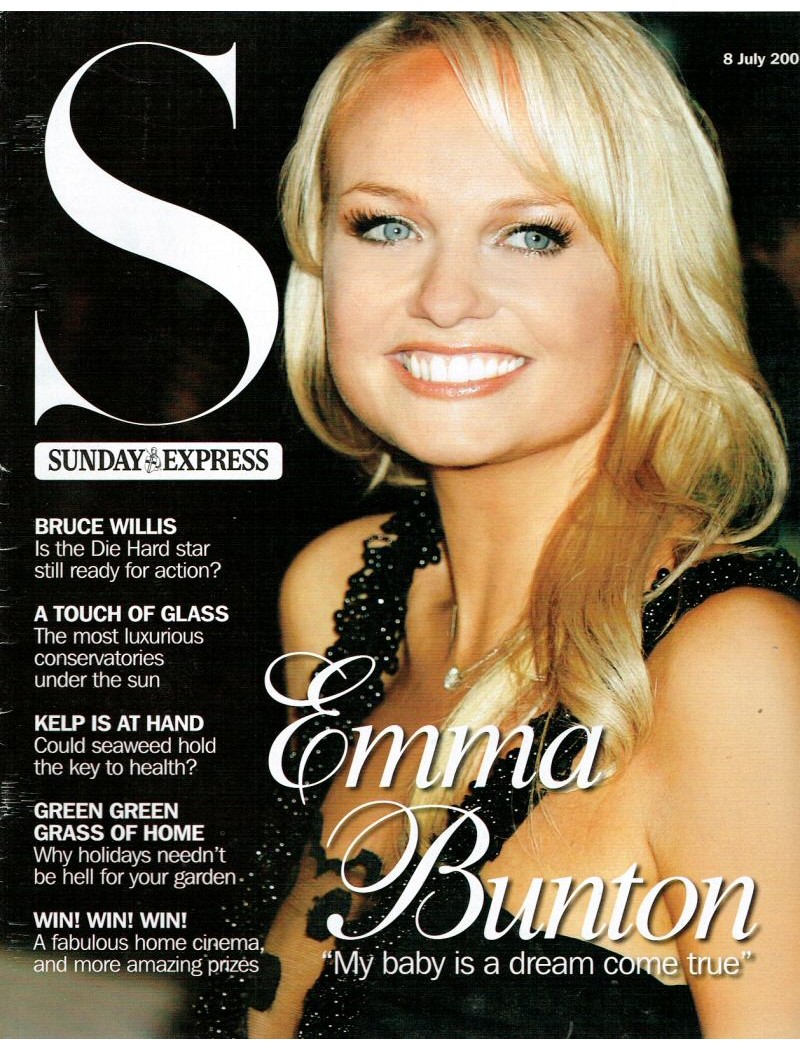 Sunday Express Magazine 2007 08/07/07 Emma Bunton Spice Girls