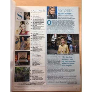 Sunday Express Magazine 18th August 2002 Jodie Kidd